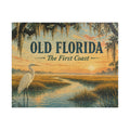 Old Florida The First Coast Sunset Marsh Jigsaw 110 pcs