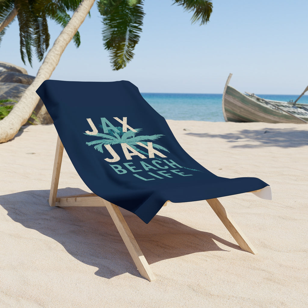 JAX BEACH LIFE Beach Towel