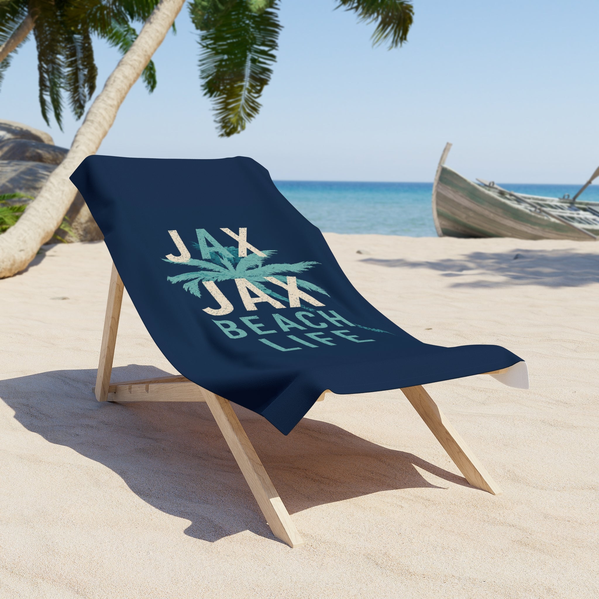 JAX BEACH LIFE Beach Towel