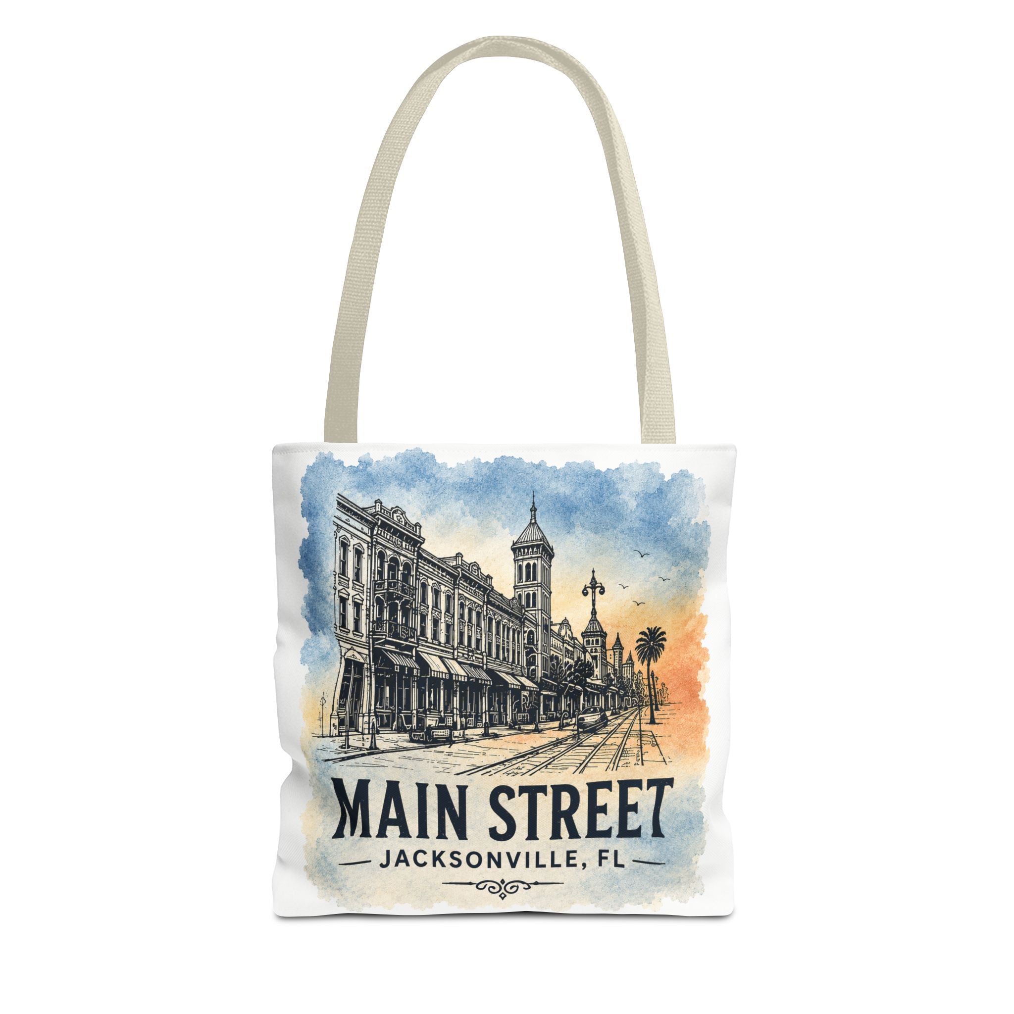 Main Street Jacksonville Tote Bag
