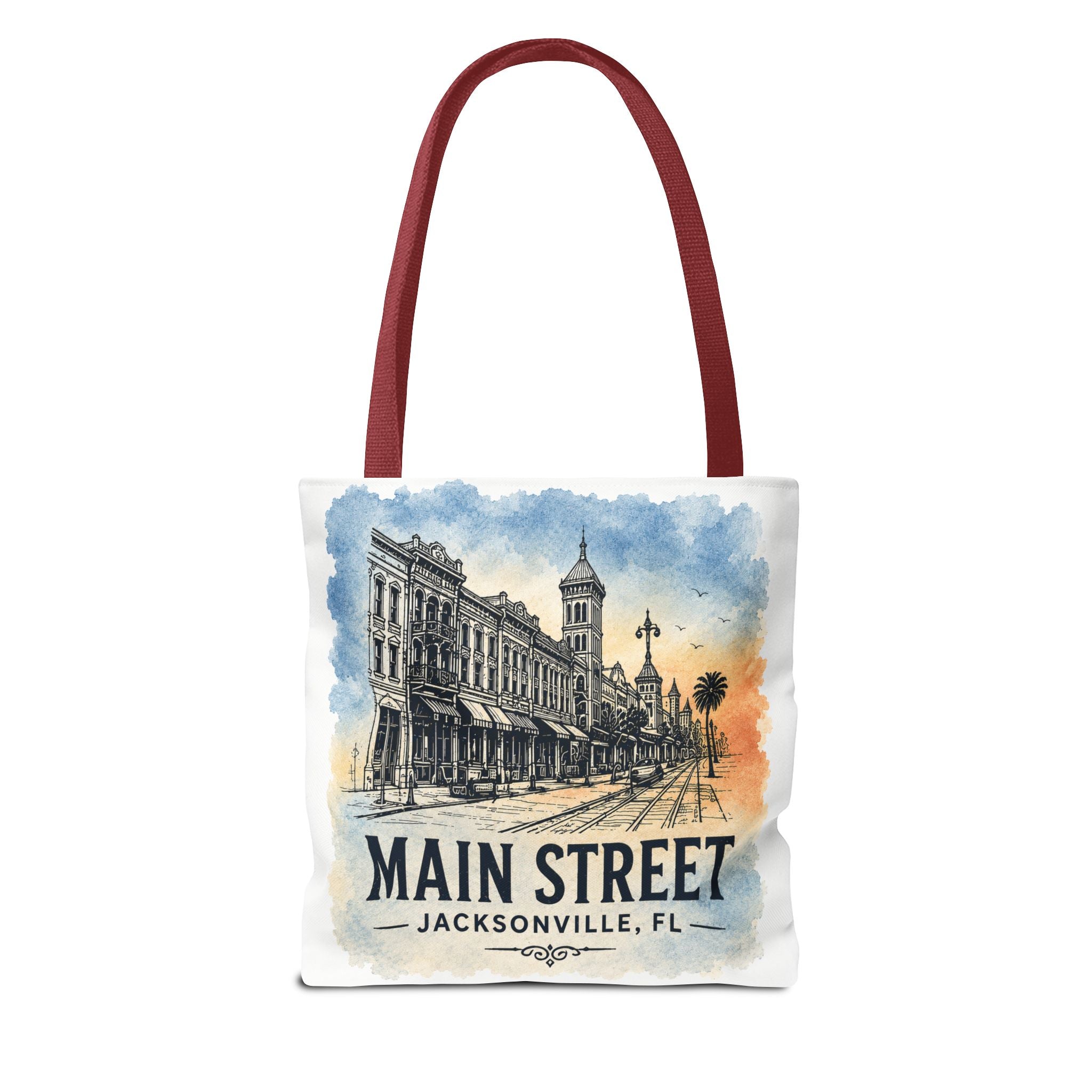 Main Street Jacksonville Tote Bag
