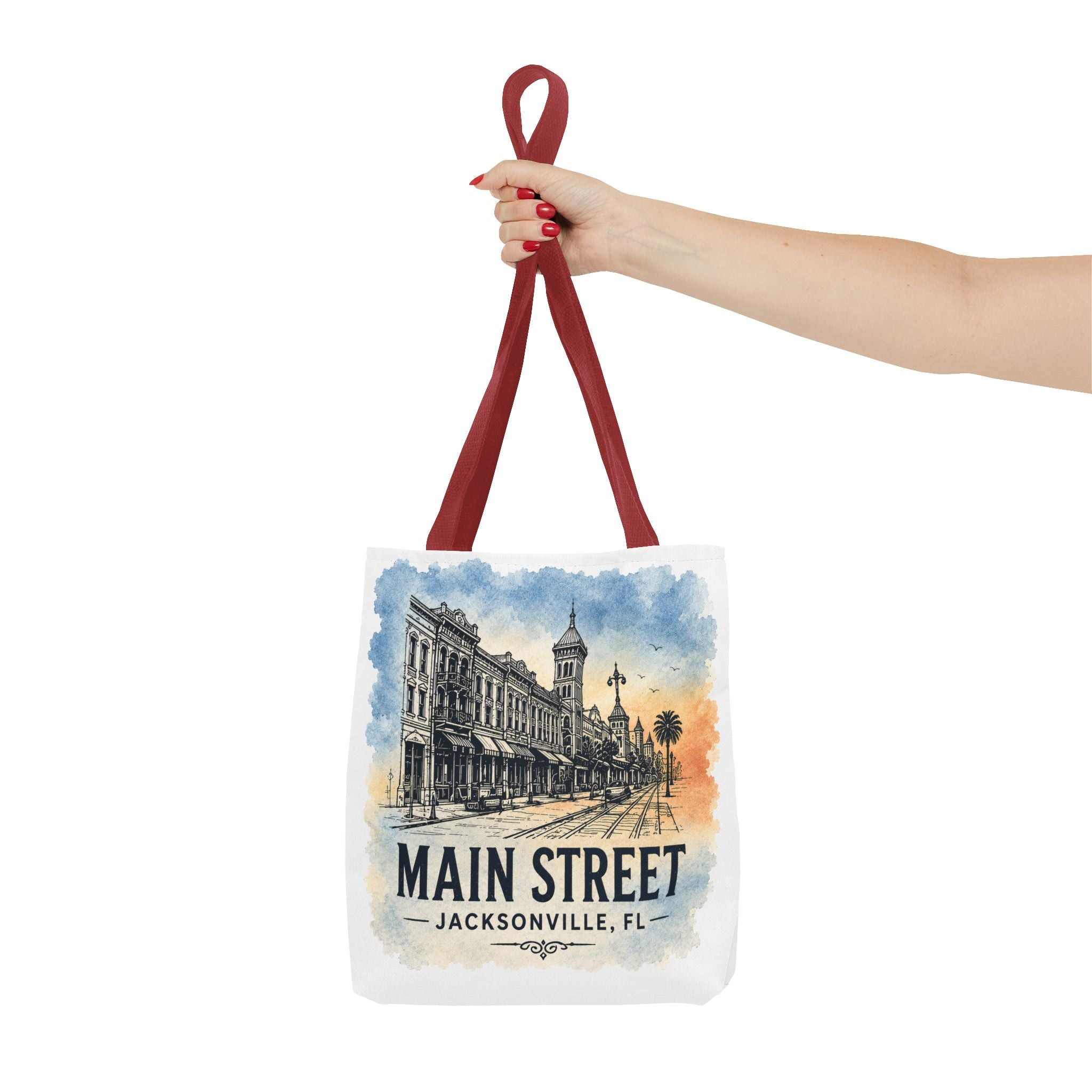 Main Street Jacksonville Tote Bag